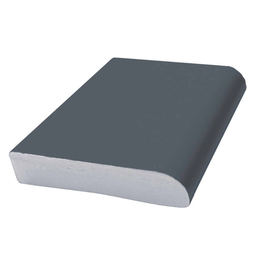 30mm x 6mm Swish Cloaking Fillet uPVC Multi-Purpose Trim Smooth Anthracite 5m Image